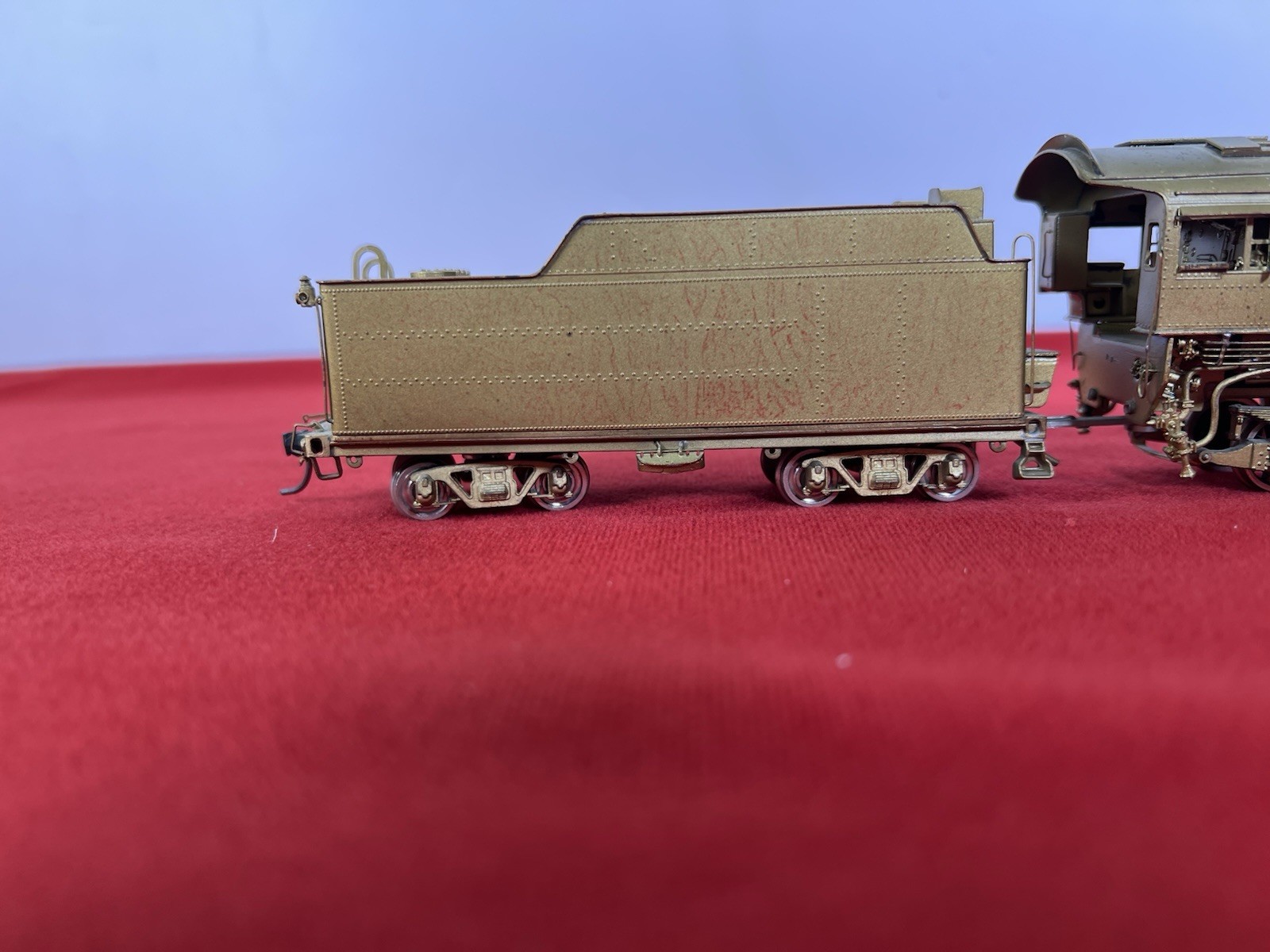 Westside Model Company Brass Baltimore & Ohio Q-3 2-8-2 & Tender HO Scale B&O