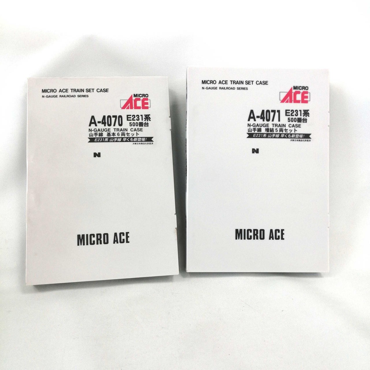 MICRO ACE A-4070 A-4071 E231 Series 500 Series N-GAUGE TRAIN CASE Yamae Line