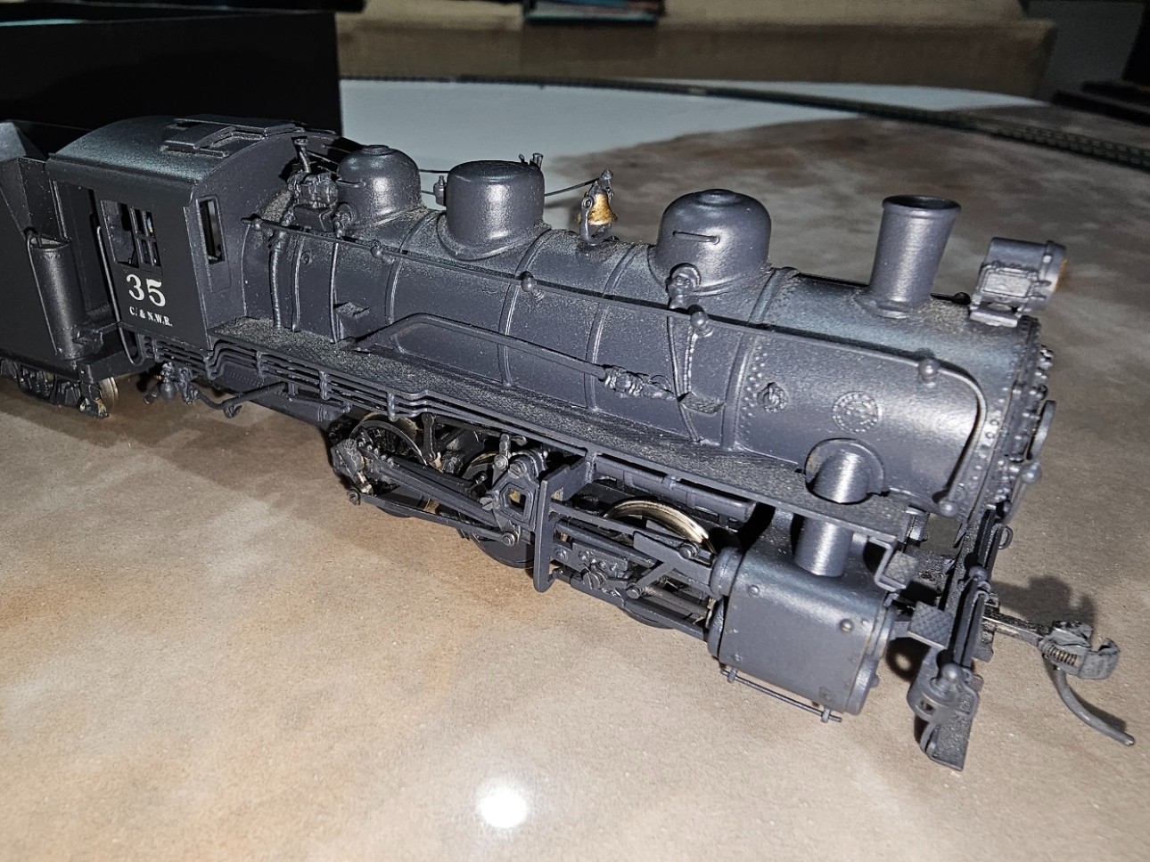 NWSL HO Scale Brass USRA 0-6-0 DCC MSTS Cascade & North Western Train Simulator