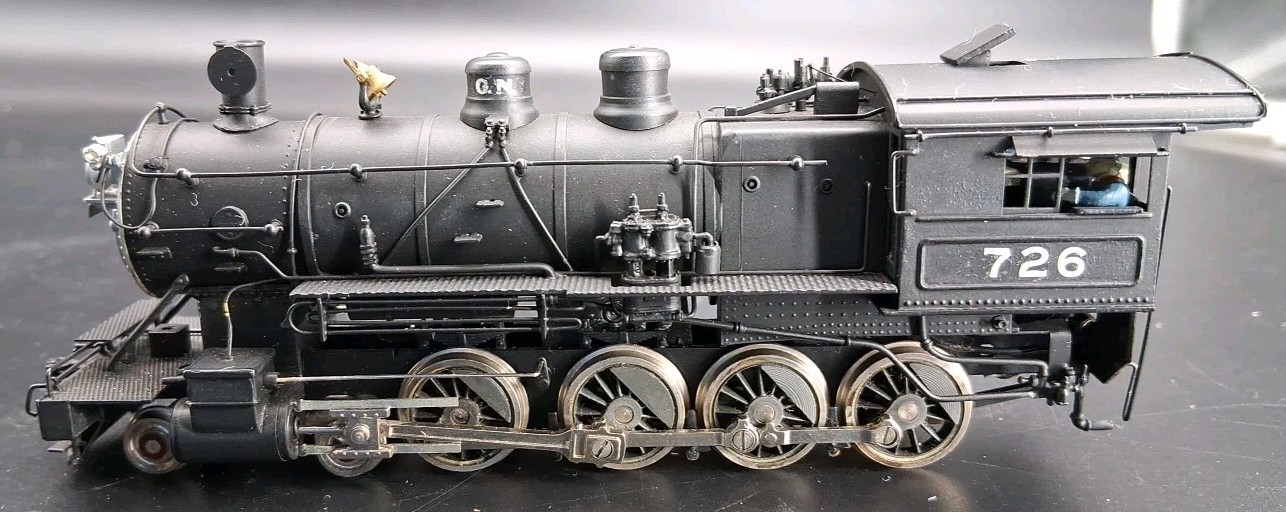 Tenshodo HO Gauge Great Northern 2-8-0 Class No. 158 Painted. Set B.