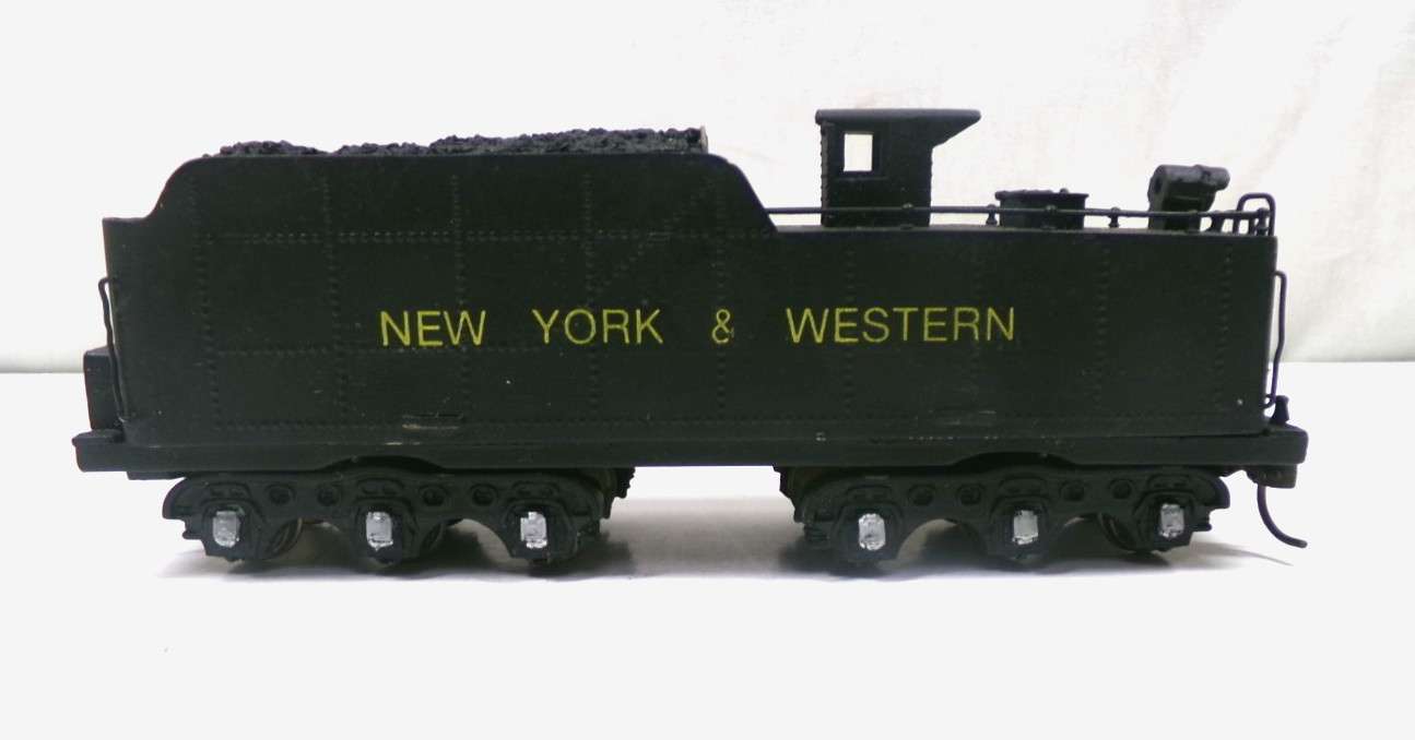 HO diecast coal tender New York & Western (lot 6150)
