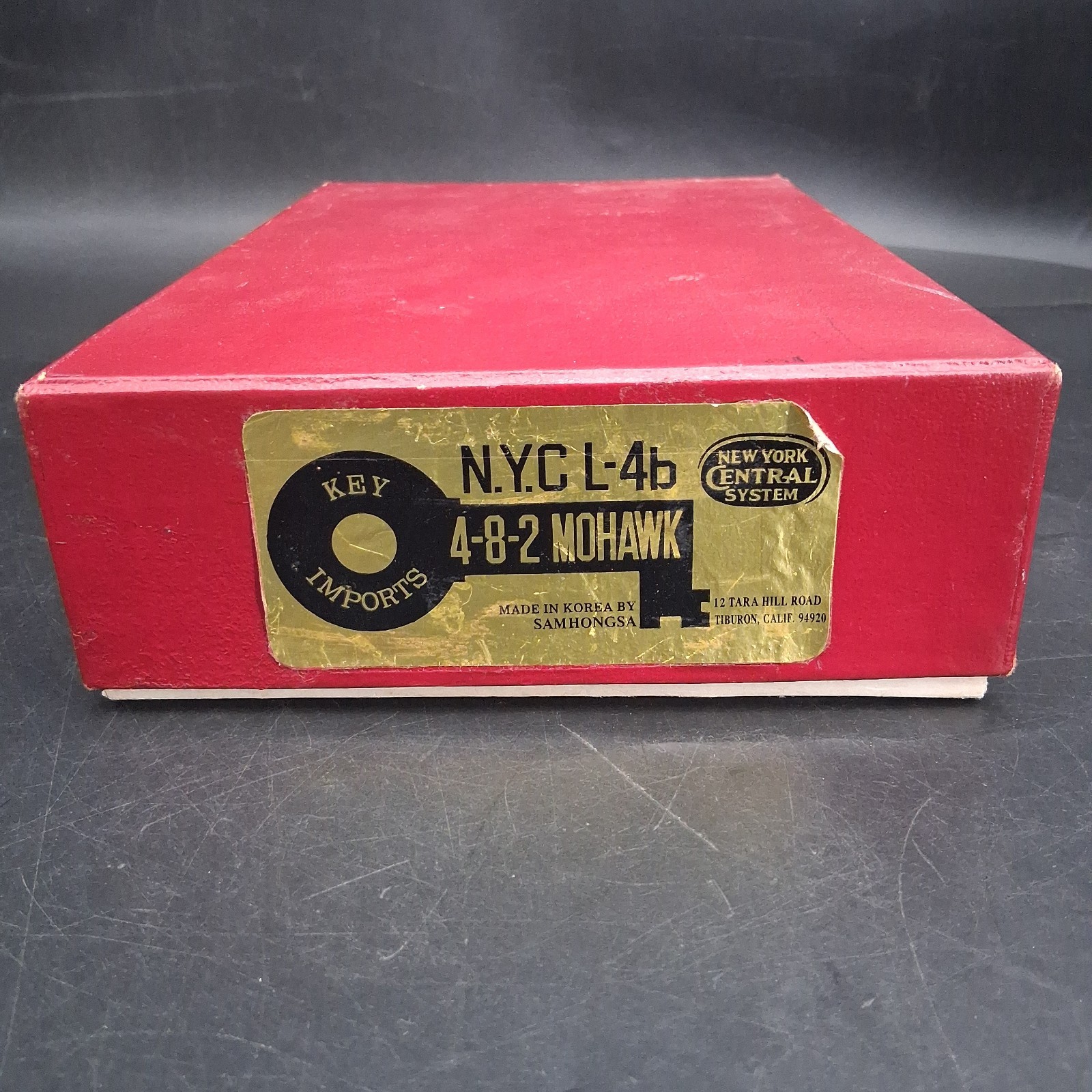 (B) Key Imports HO Gauge Brass New York Central NYC L-4b 4-8-2 Mohawk Samhongsa