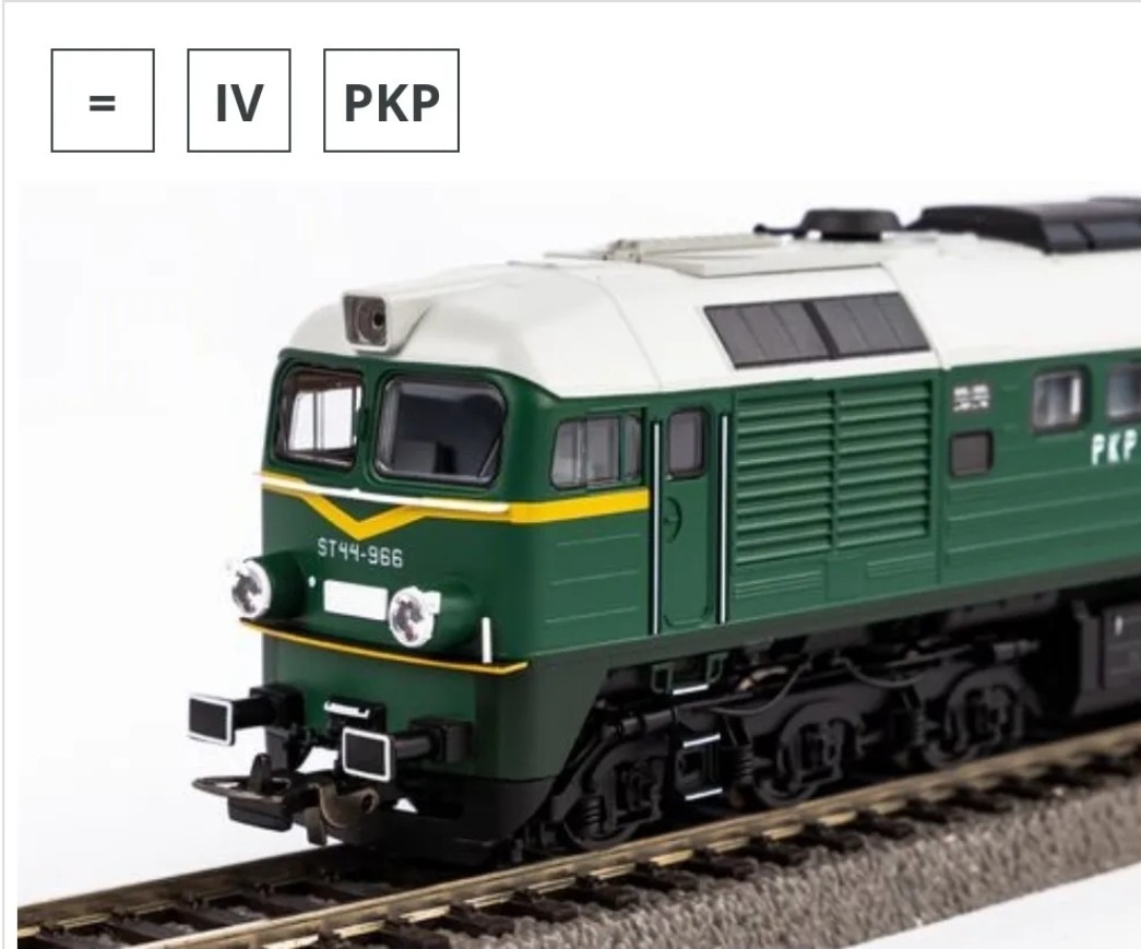 Piko PKP M 62 Diesel Locomotive 52909 HO Scale DCC Ready