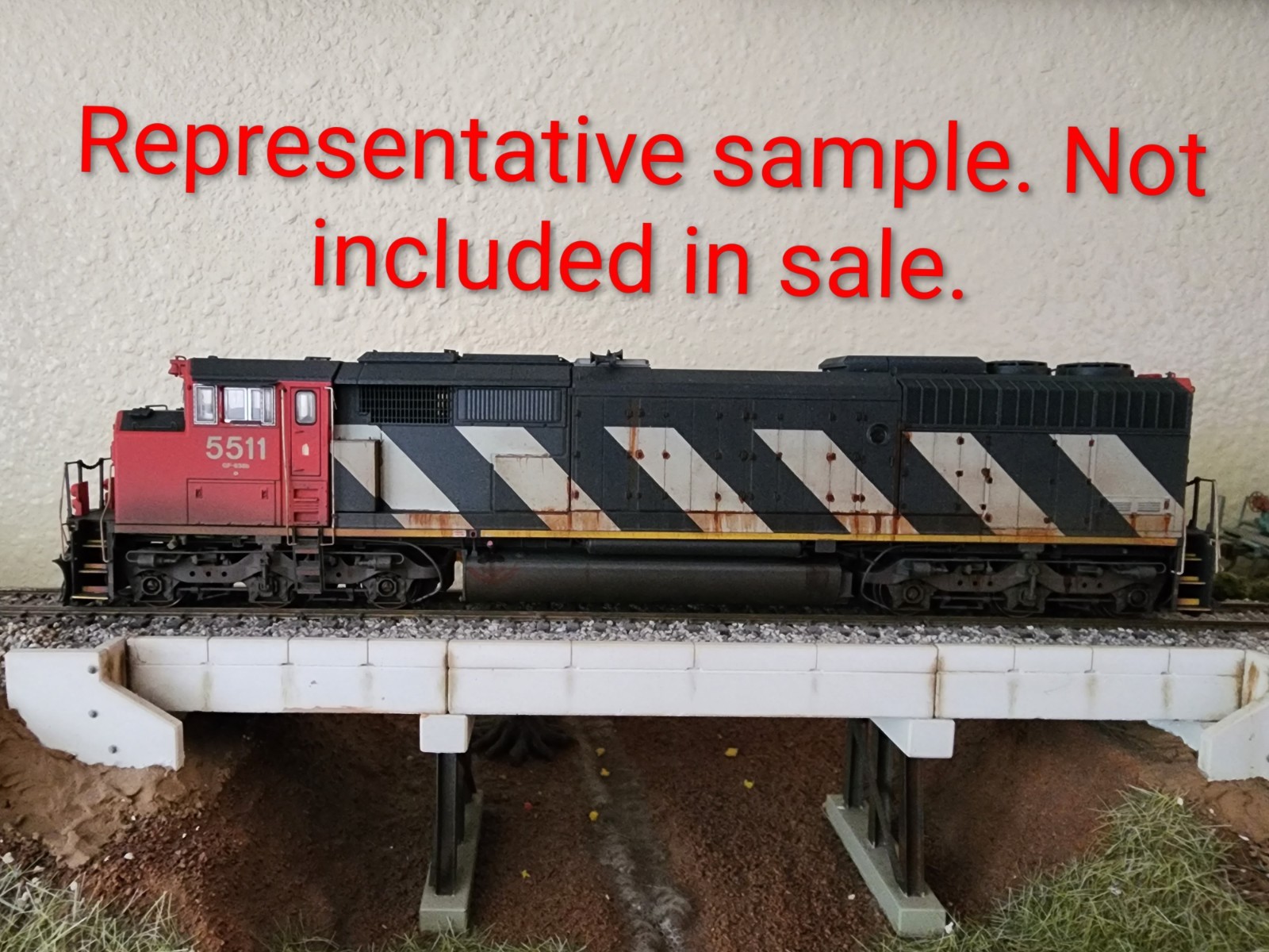 Custom Weathering Service For Diesel Locomotives