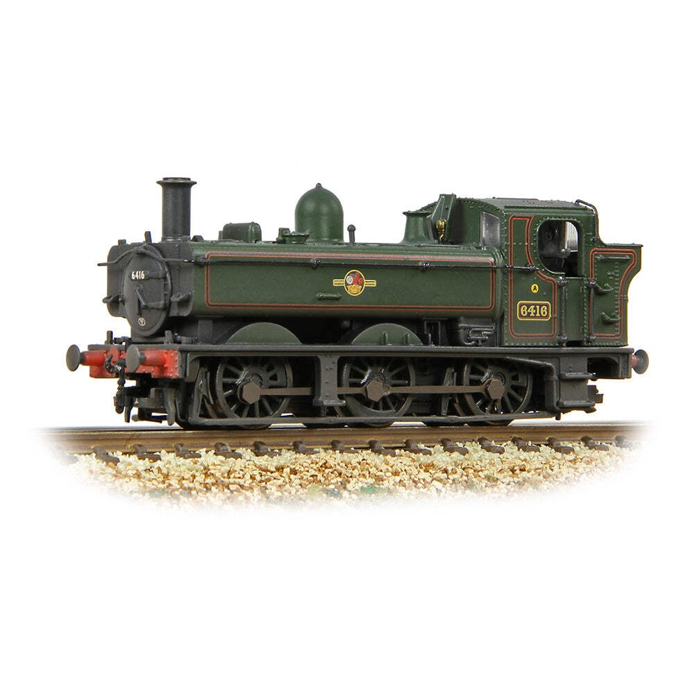 Graham Farish 371-987B N Gauge BR Green (Late) 64XX Pannier Tank 6416 [W]