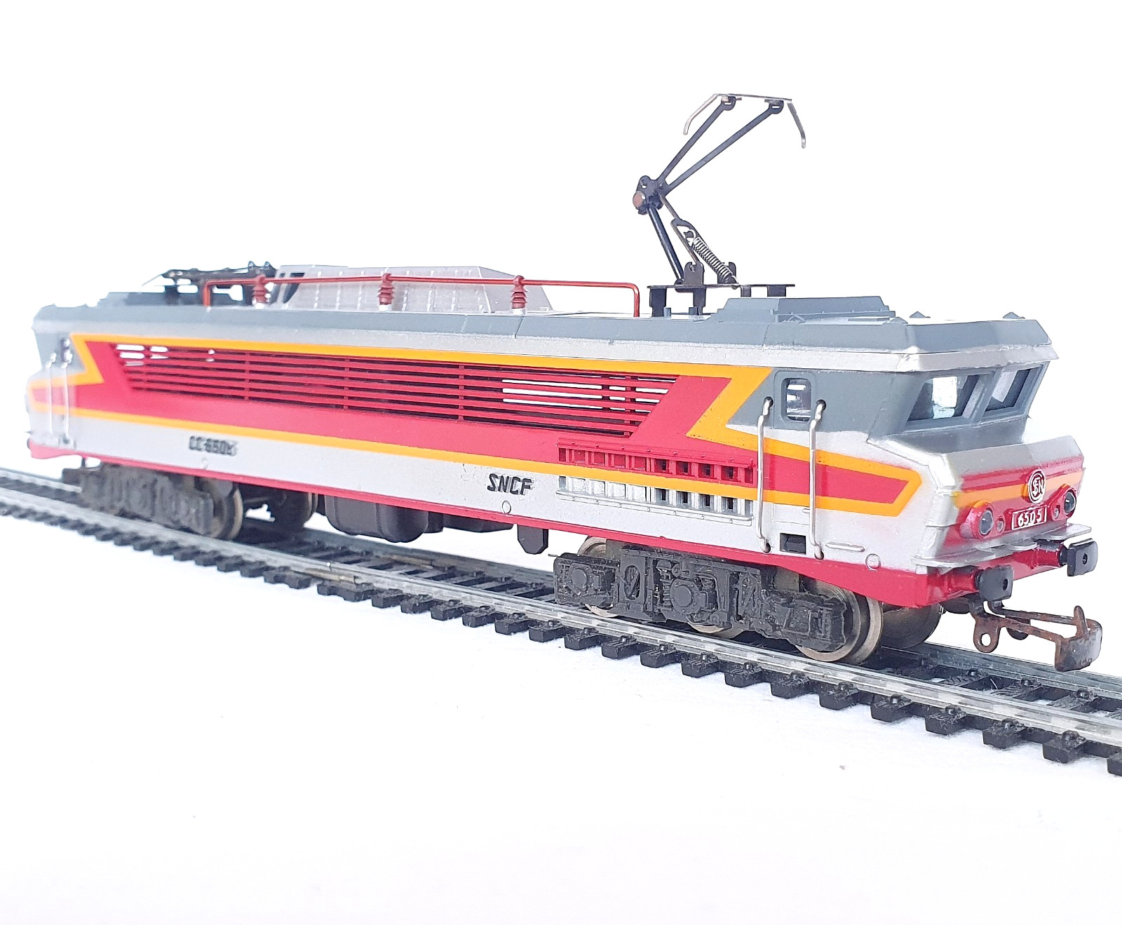 Jouef HO 1:87 SNCF French CC 6505 GRAND CONFORT ELECTRIC LOCOMOTIVE 8436 NM`76