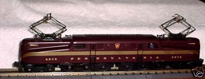 MTH Pennsylvania MT-5501LP Tuscan Red GG1 4-6-6-4 Electric #4876 w/PS2 upgrade