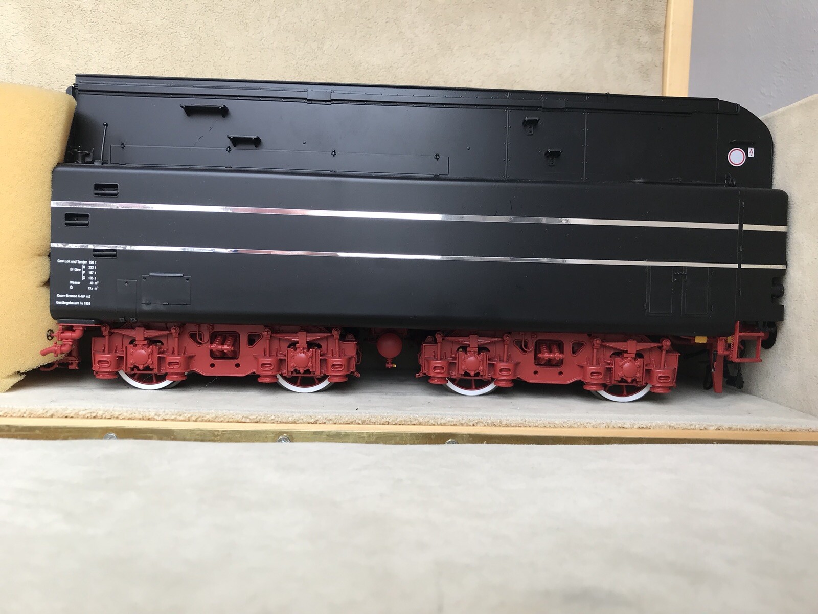 Kiss Br 10 002 Gauge 1 Steam Locomotive Mint Esu 4.0 Digital Sound for Märklin