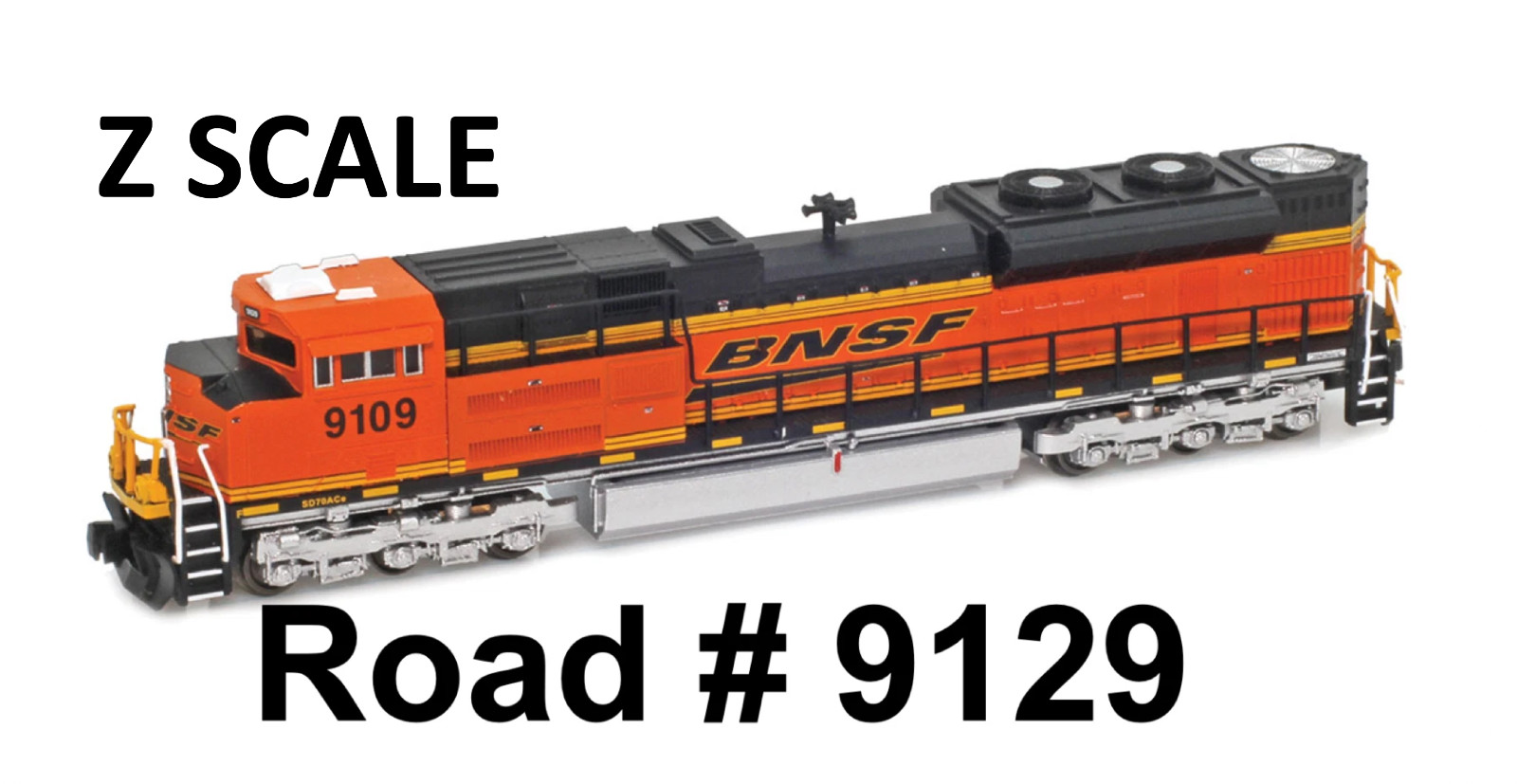 AZL 63102-9 Z Scale BNSF Swoosh SD70ACe Locomotive #9129 *NEW TESTED