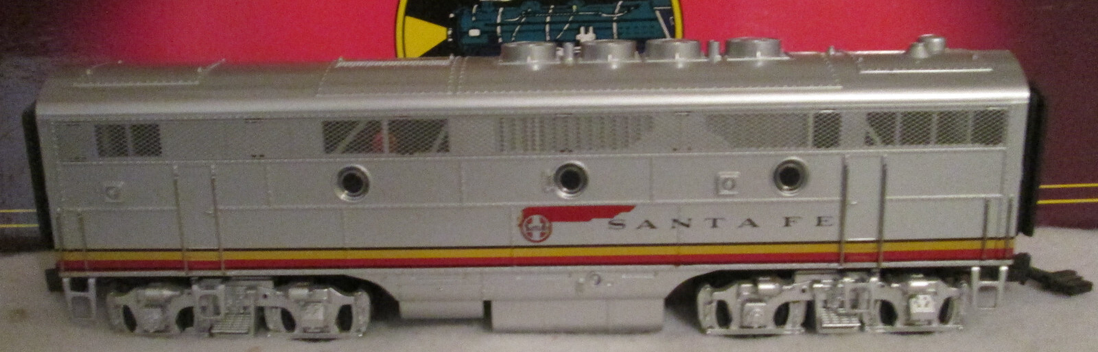 MTH MT-2151 B, SANTA FE F-3 B-UNIT DIESEL, NIB