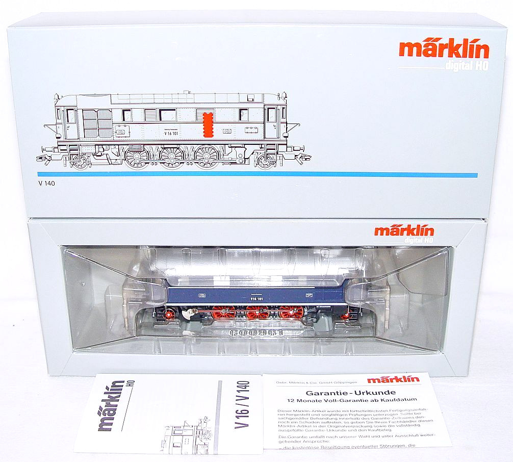 Marklin DIGITAL HO AC Deutsche Bundesbahn DB V-140 LORELEI DIESEL LOCOMOTIVE MIB