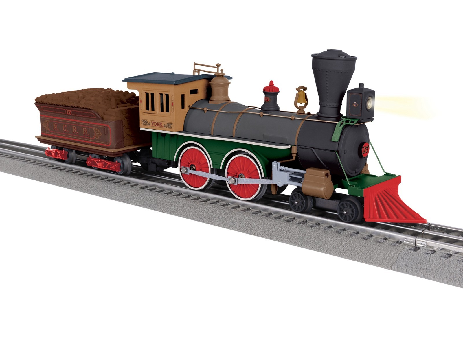 LIONEL 2645020 NORTHERN CENTRAL YORK 4-4-0 LIONCHIEF STEAMER O GAUGE 3 RAIL