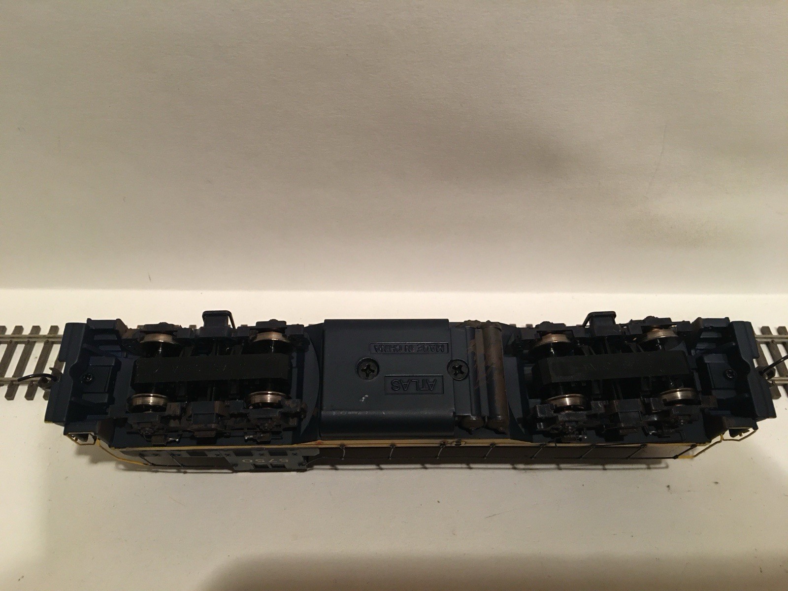 HO Atlas Classic 8356 Chesapeake Ohio GP7 Diesel Locomotive C&O #5750 WEATHERED