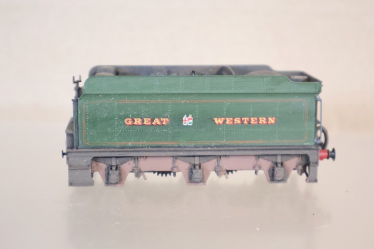 AIRFIX REPAIR KIT BUILT WEATHERED TENDER DRIVE for GWR 4-6-0 KING CLASS LOCO op