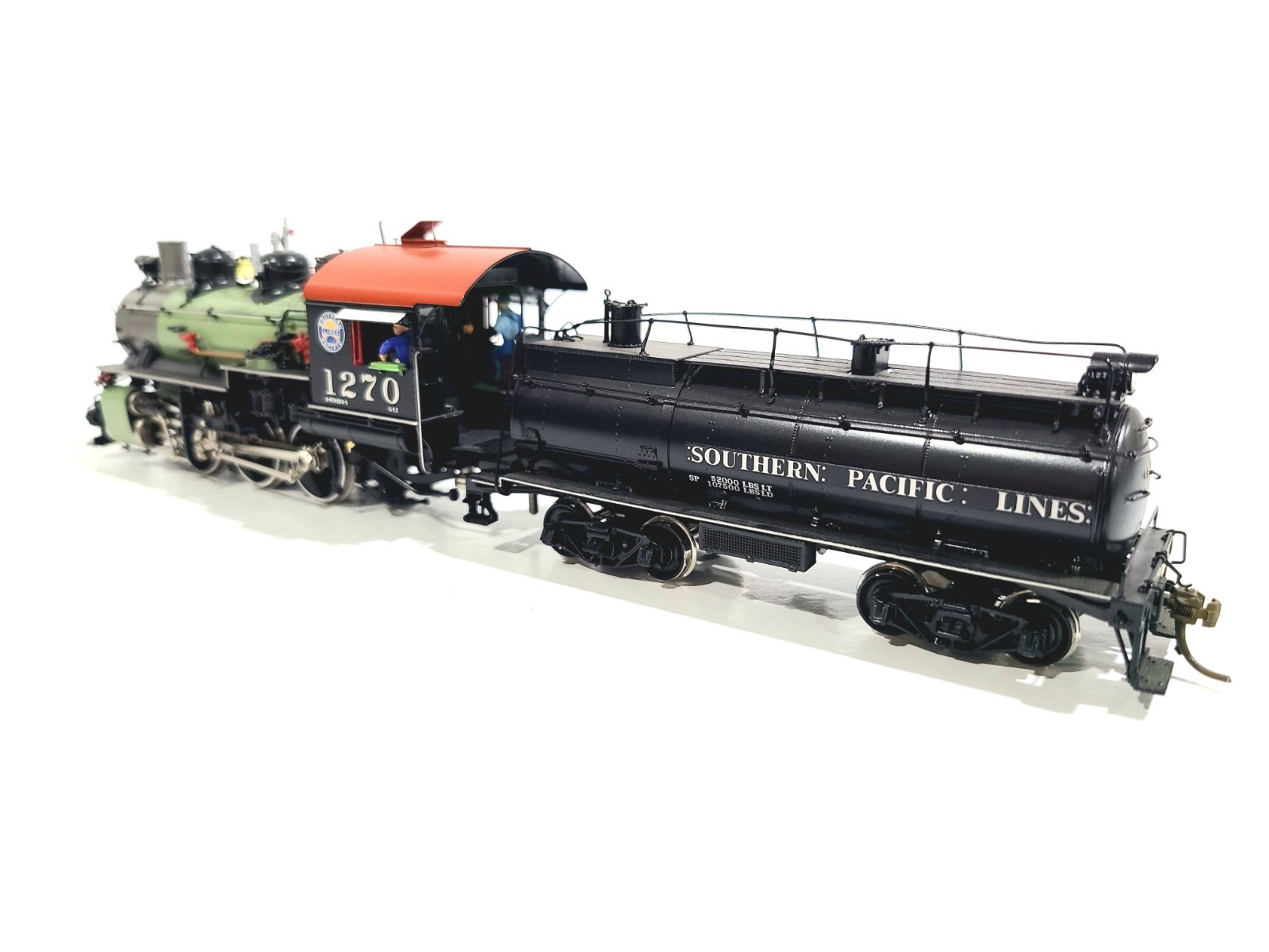 Challenger CIL Boo-Rim SP S-12 0-6-0 Southern Pacific #1270 HO Brass #2369.1