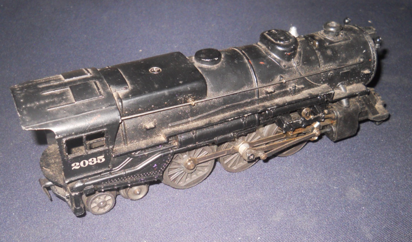 O Gauge 3-Rail Lionel 2-6-4 #2035 Loco ONLY for Repair or Parts