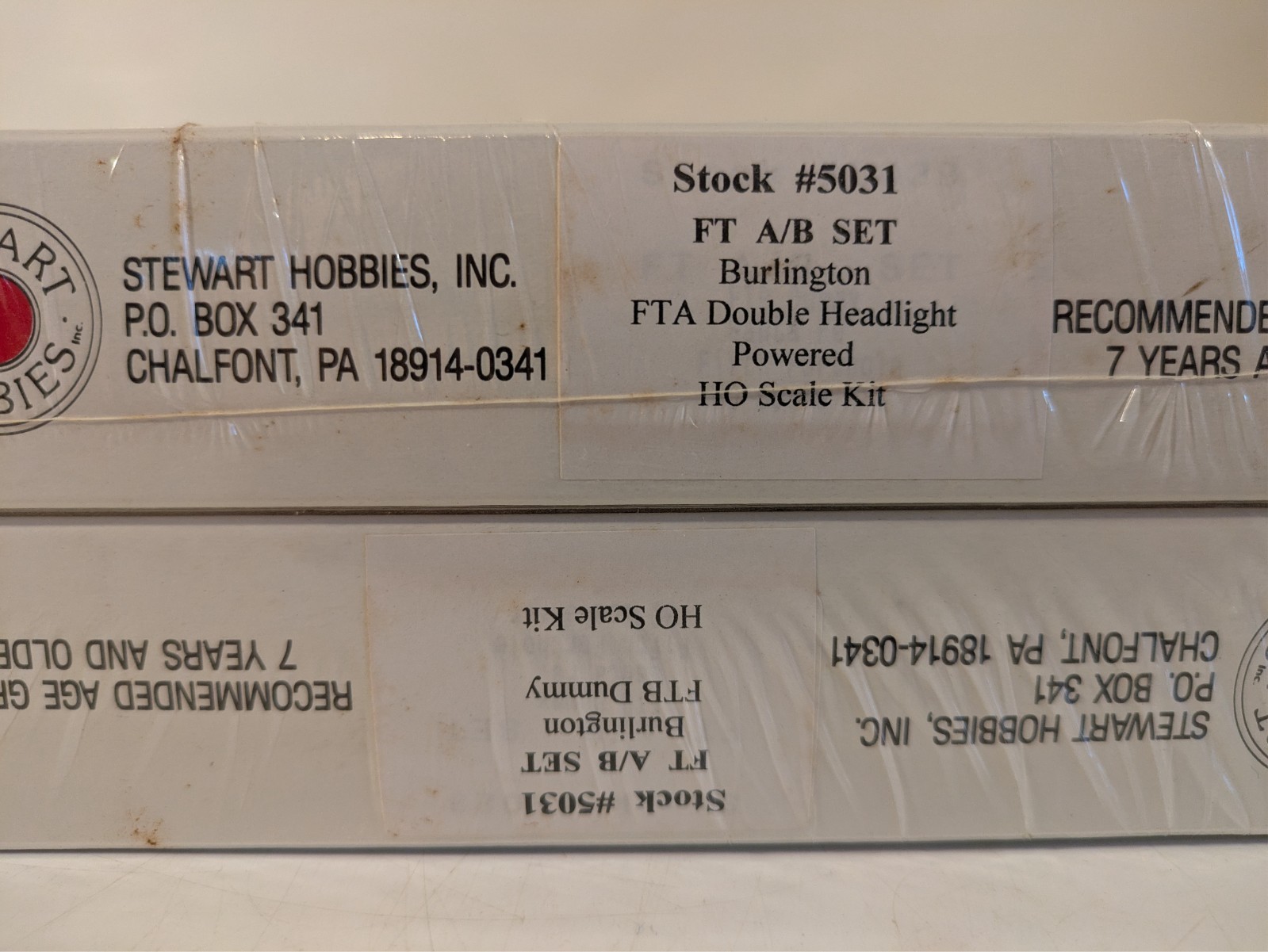 HO EMD FTA/FTB Set (Pw + Dmy) CBQ Chicago Burlington Quincy DCC Ready NOS # 5031