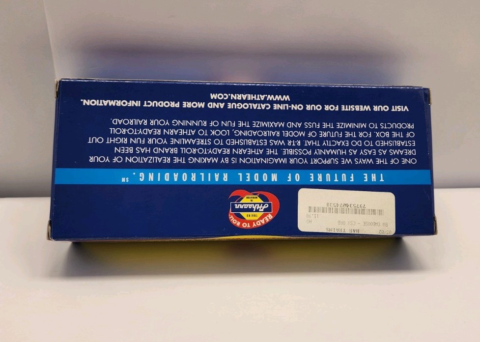 ATHEARN HO 7453 BW CABOOSE CSX-ORB 903880 MINT B46