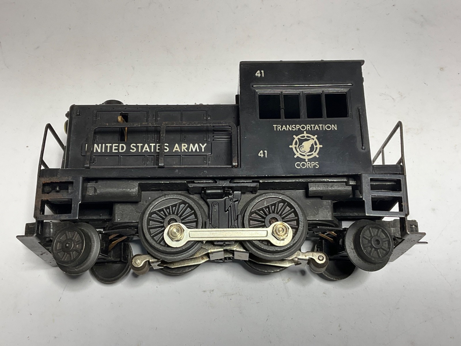 Lionel No. 41 United States Army Gas Turbine Switcher Motorized Unit, Boxed