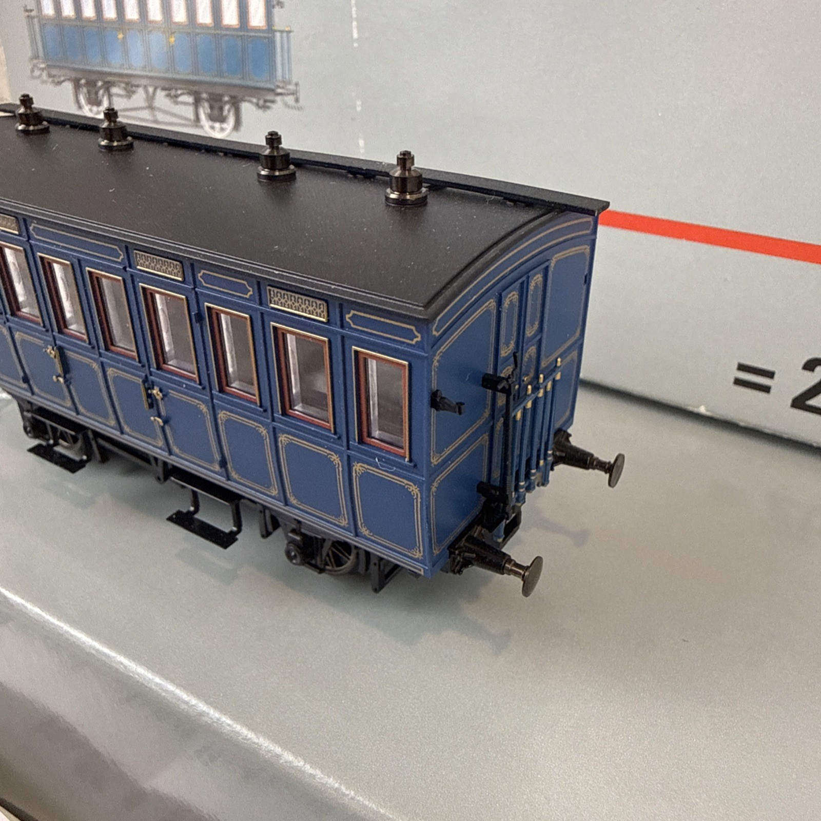 Marklin Digital Ho King Ludwig Service Wagon #2698 Car #2 , NEW In Mint Box