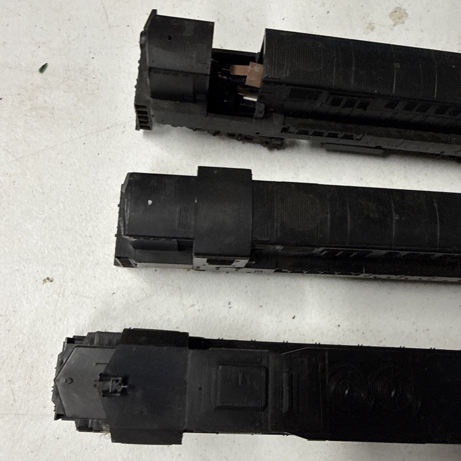 Athearn HO 4160 SD45 Powered Undecorated Black Diesel Locomotive lot