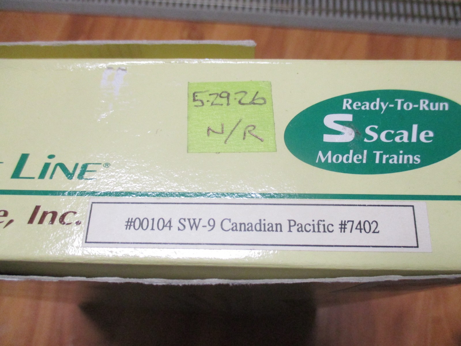 S Helper 00104 CP SW-9 Diesel (5/29/26) Hirail AC