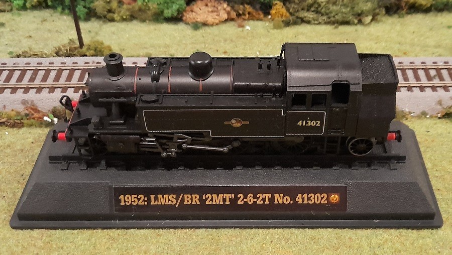 * 1/76 OO * Amercom * 1952 BR Ivatt 2MT Tank 2-6-2T No.41302 * + Magazine * #38