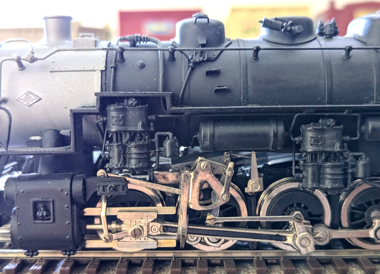 **L@@K! BRASS C&O N&W 0-8-0 STEAM LOCO TENSHODO PFM HO **RUNS G@@D **SUPER NICE!