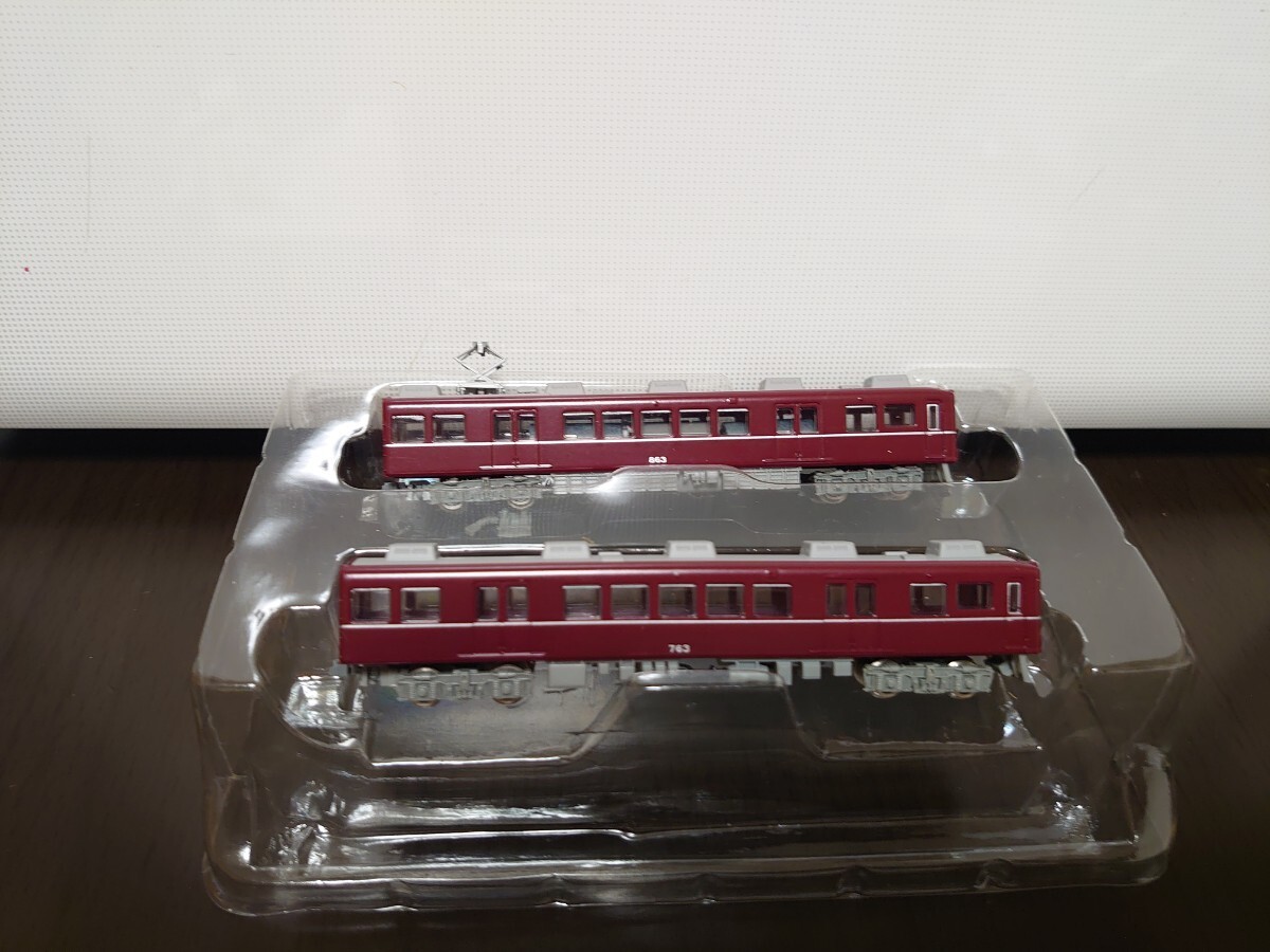 N gauge Railway Collection Iga Railway 860 series 2-car set (maroon red)