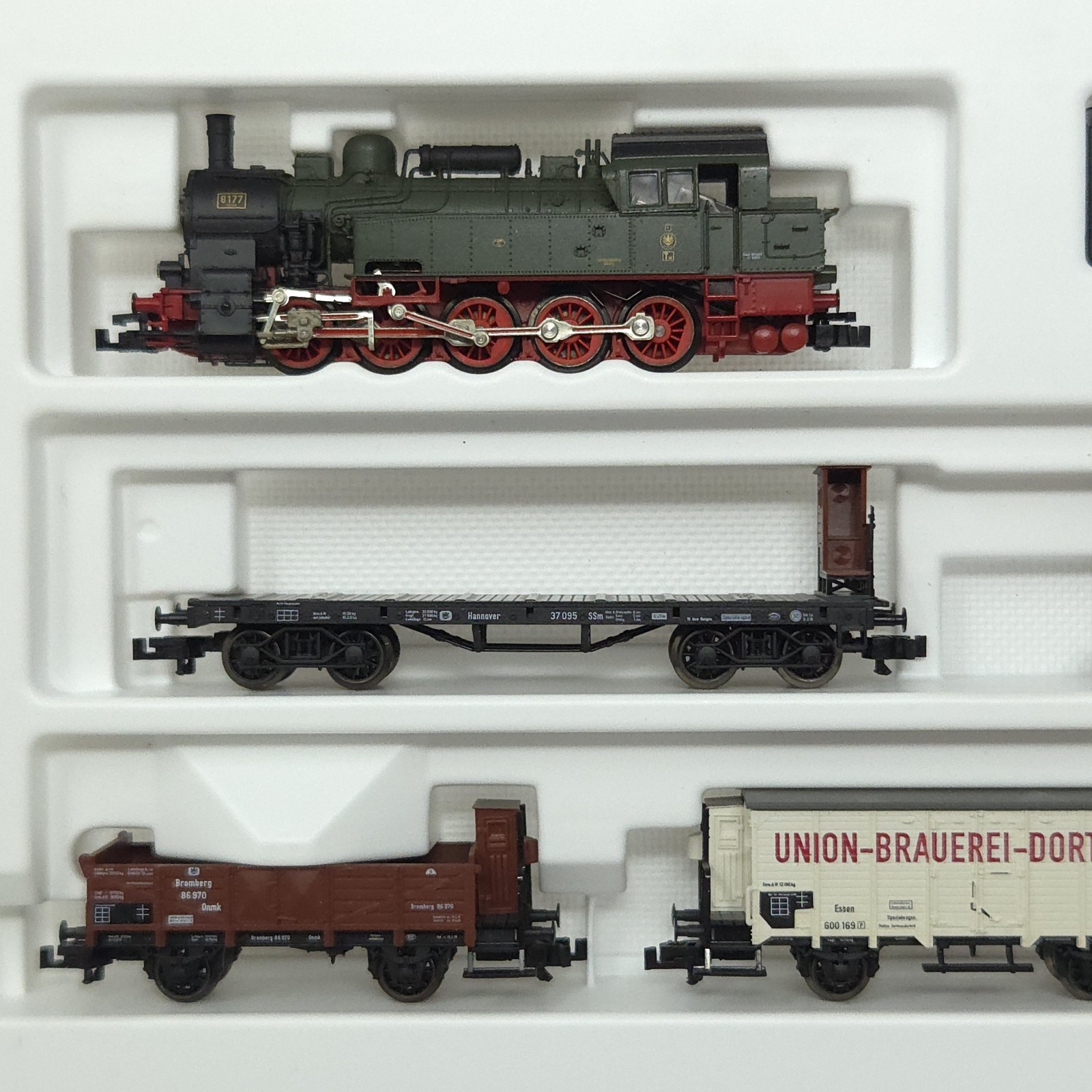 Fleischmann 7893 Prussian Freight Train With Steam Kpev N Gauge Limited Edition