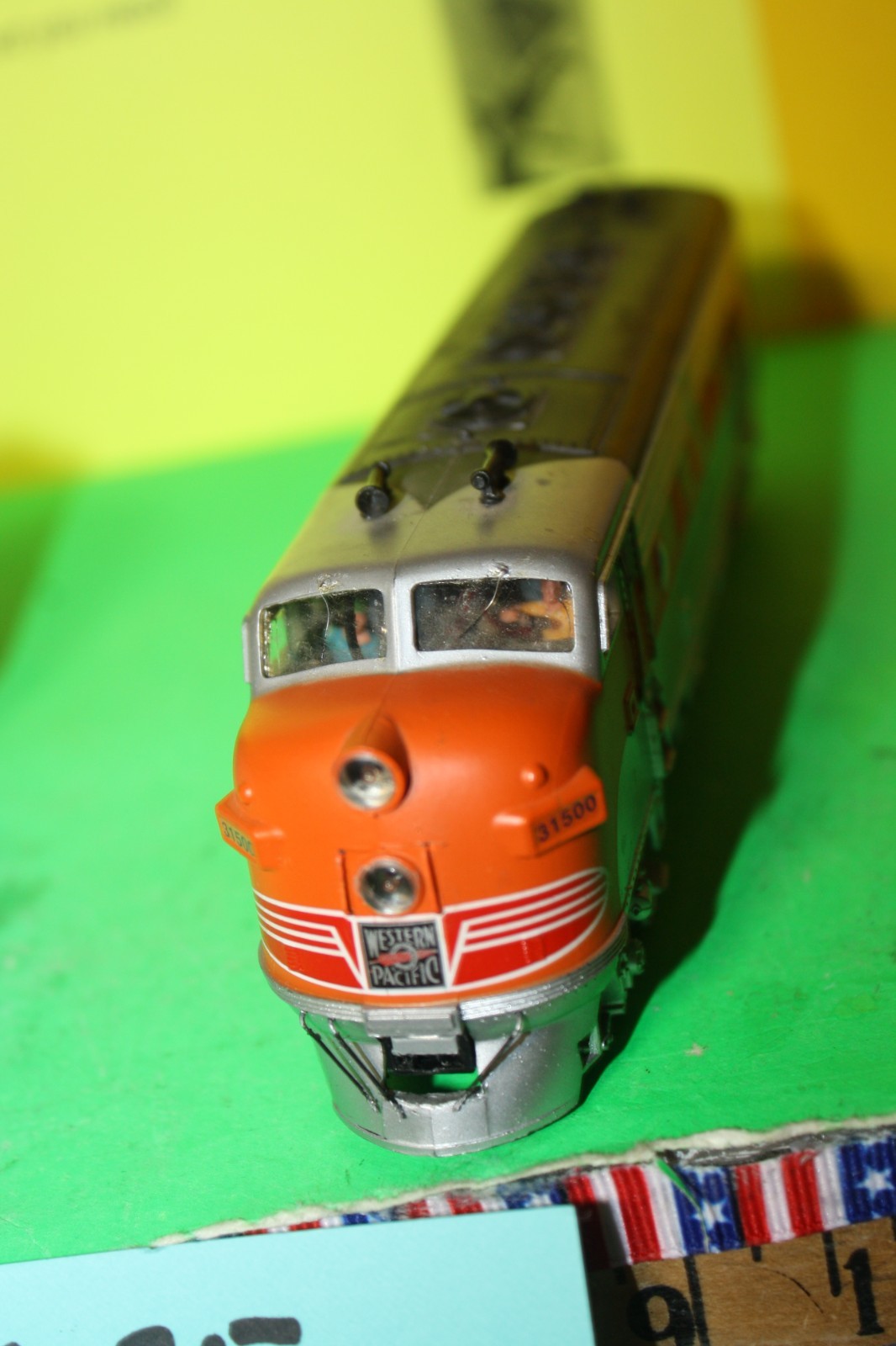 HO Athearn Western Pacific Triple Locomotive Set -Two Powered and 1 Dummy DC/DCC