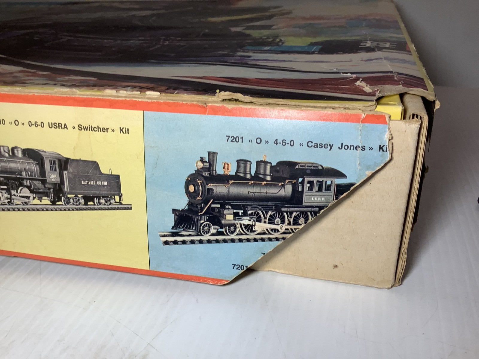 Vintage AHM Indiana Harbor Belt 0-8-0 Steam Locomotive w/ Tender Kit 7209 2498