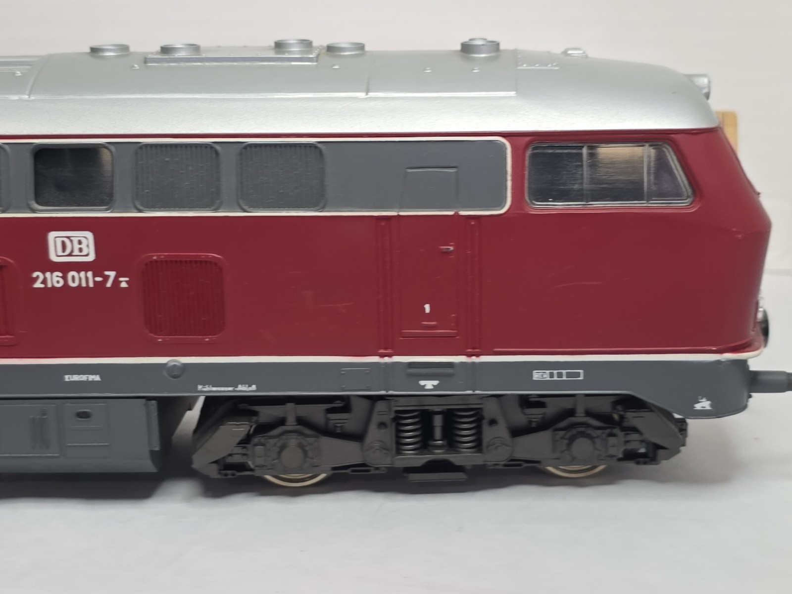 Rivarossi O Scale 2 Rail DC DB Class 216-001-7 Diesel Hydraulic Locomotive Runs
