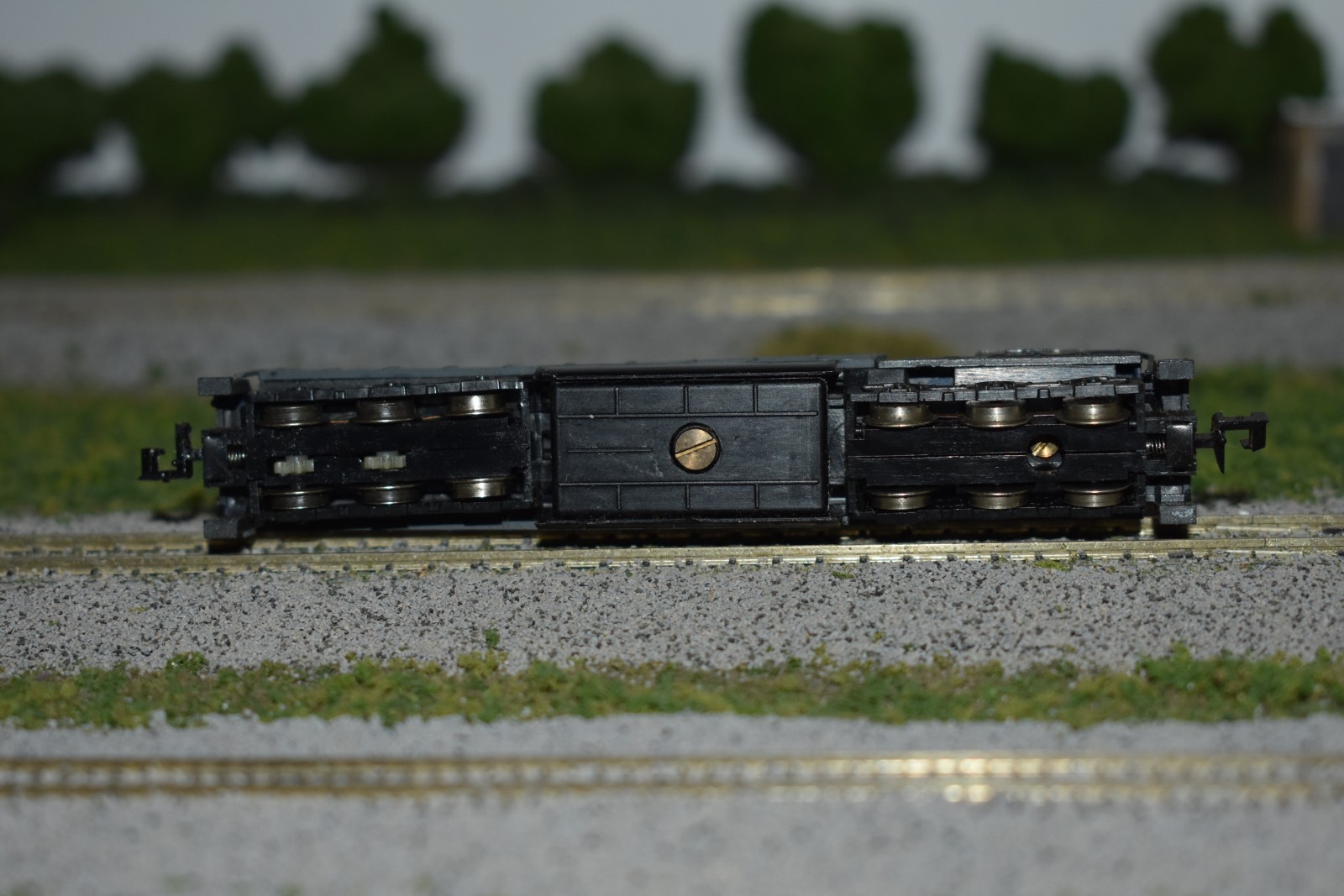 N Scale Custom Con-Cor Penn Central Alco C636 Diesel Locomotive 4708 C56587