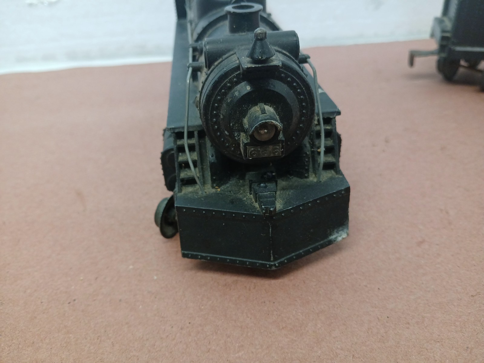 Vintage Marx Union Pacific #666 2-4-2 Steam Locomotive Powered Up Untested