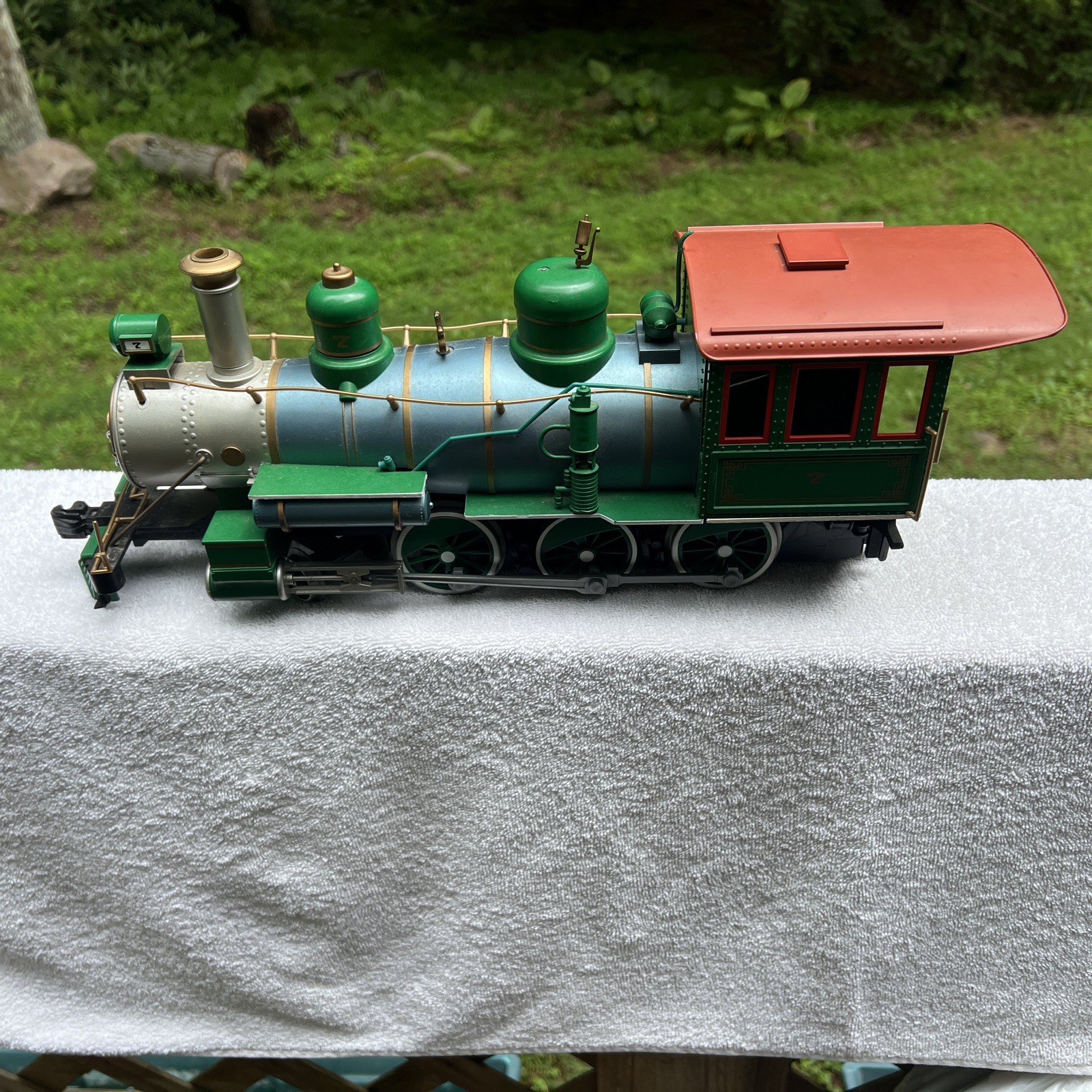 Bachmann G Scale Battery Powered Remote Control Ten Wheeler 4-6-0 For Parts