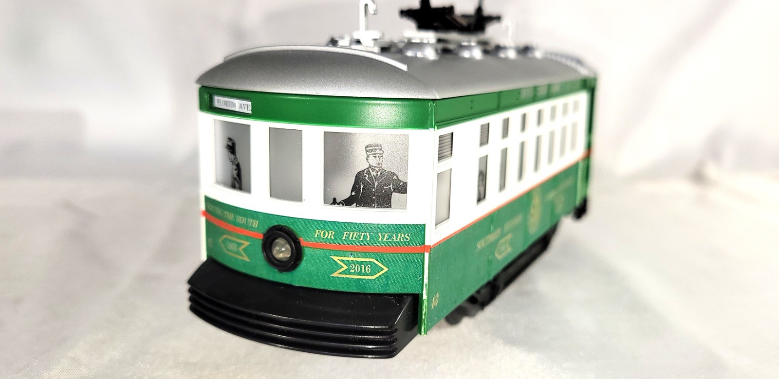 Lionel 2016 Southern Division TCA 50th Anniversary Trolley #43 Of Only 50 Made