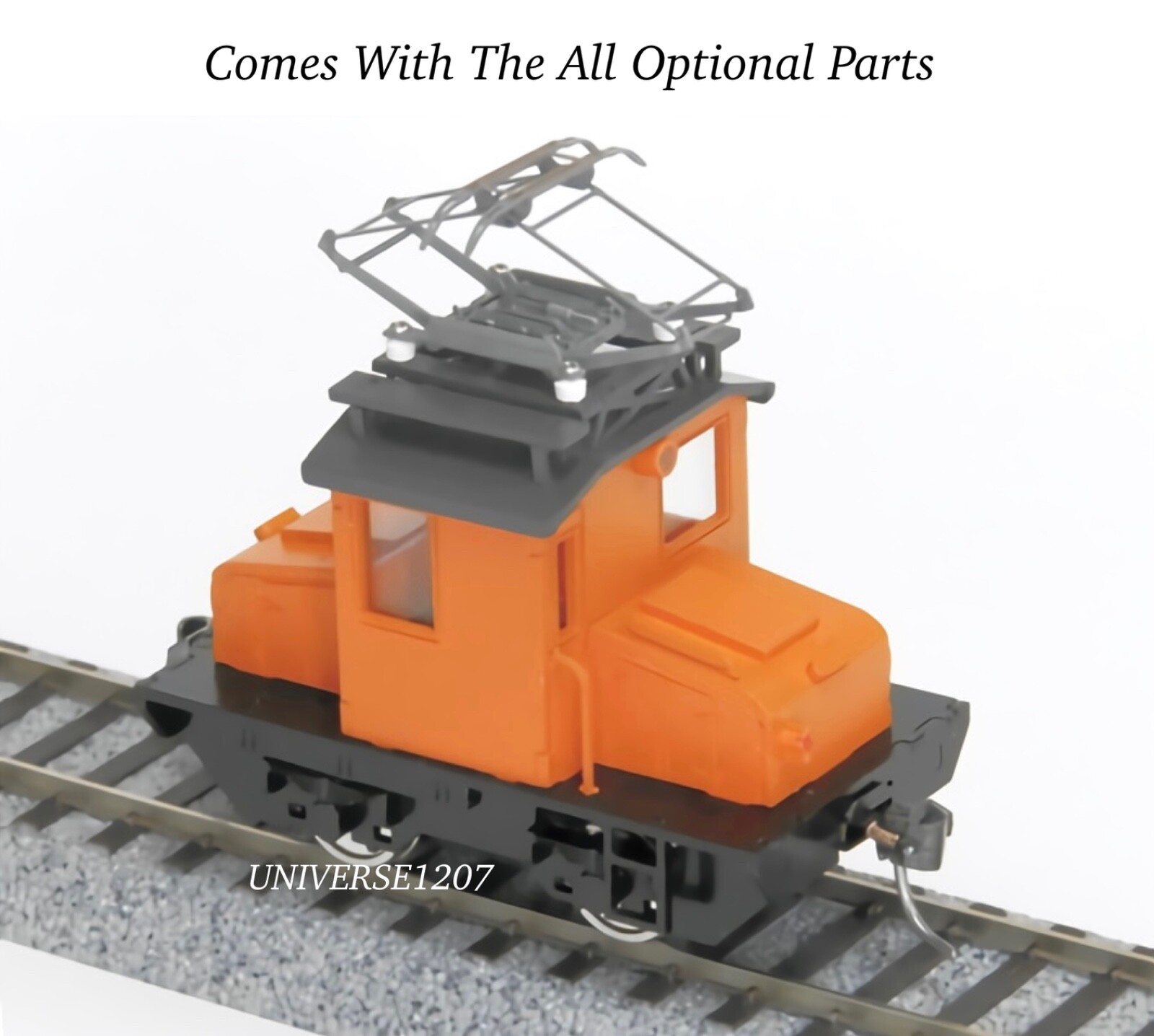 HO/J Scale CS GE Class EB Steeple Cab Electric Locomotive Kit Switcher Engine H0