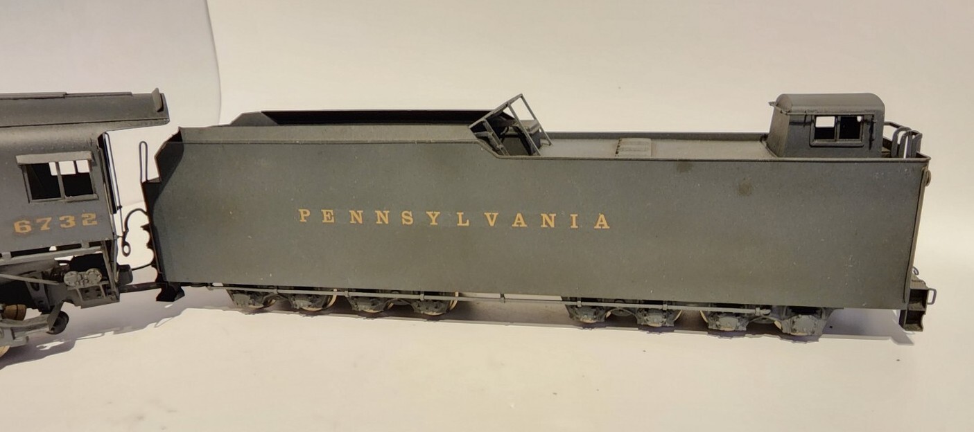 O SCALE 2-RAIL BRASS MODEL USH US HOBBIES KTM PENNSYLVANIA 4-8-2 CLASS M1A #6732