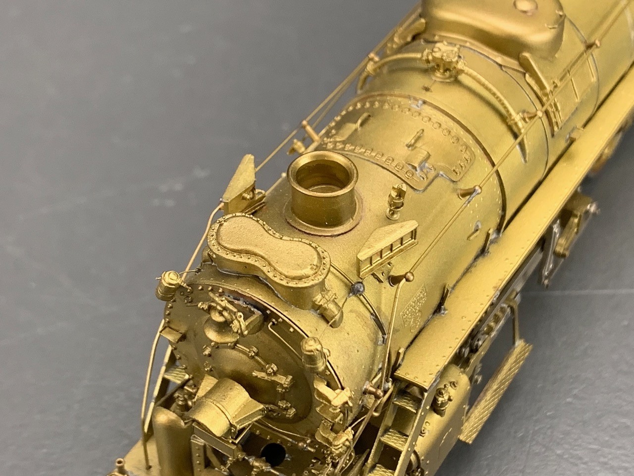 HO Key Brass D&RGW M-68 4-8-4 Northern Steam Locomotive HO7578