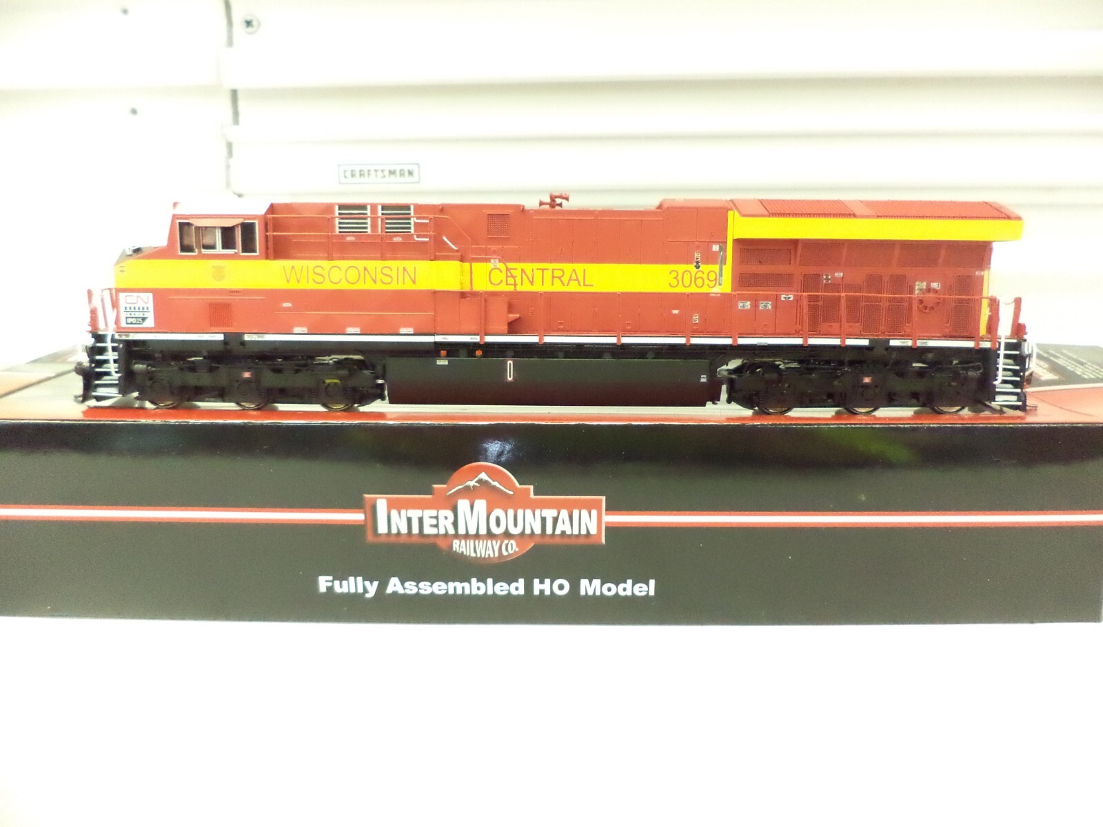 Intermountain Ho ET44AC locomotive, CN/Wisconsin Central 3069, DCC