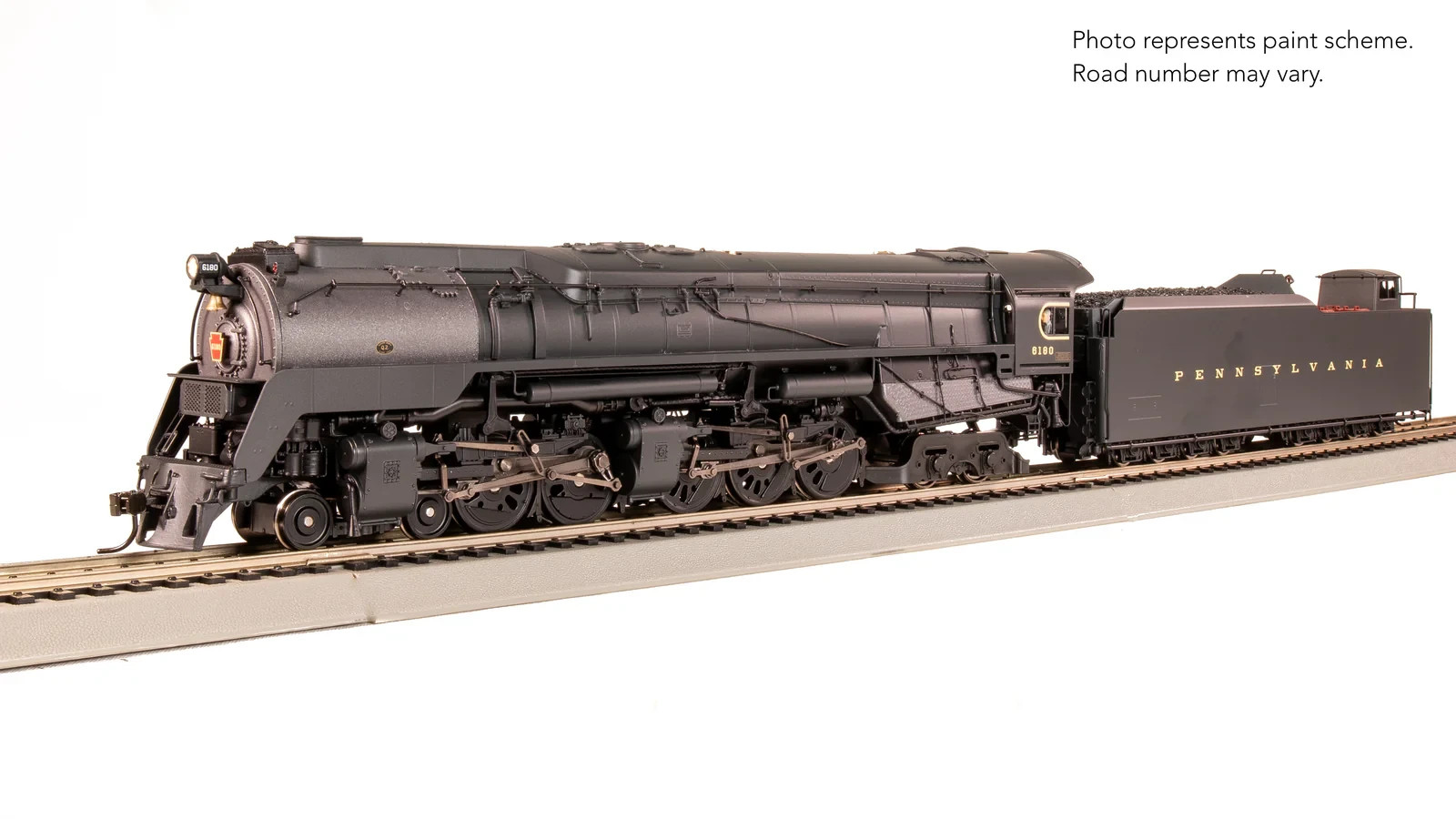 BROADWAY LIMITED 7802 HO PENNSYLVANIA Q2 4-4-6-4 DUPLEX PARAGON 4 RD#6180