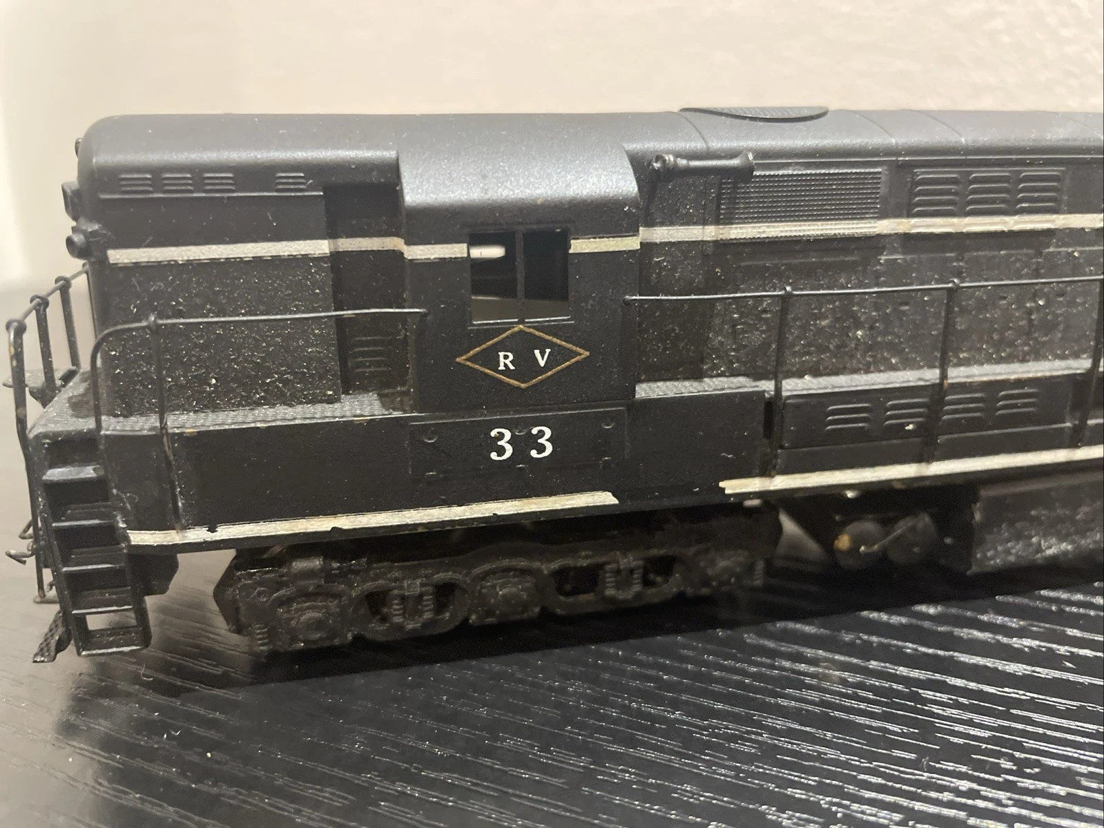 BRASS PACIFIC PIKE POWERED FM TRAINMASTER ENGINE LOCOMOTIVE HO SCALE EXCELLENT