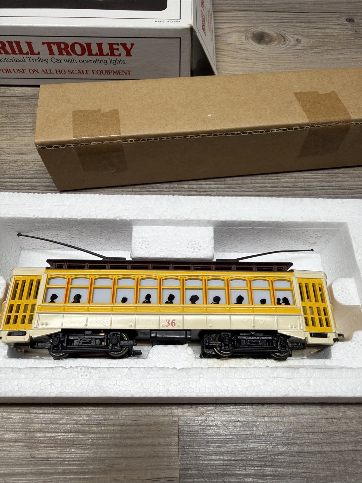 Bachmann #61048 HO Scale Brill Trolley Car-#36