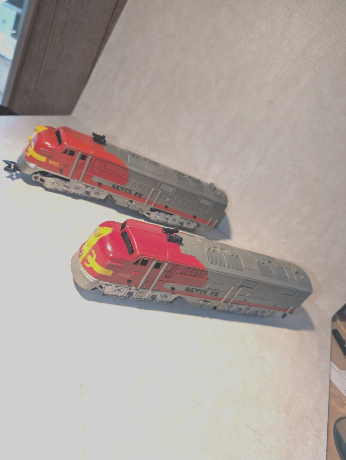 Vtg.~ “Marx” Electric Train #1095 Working POWERED & DUMMY Locomotives /Tested