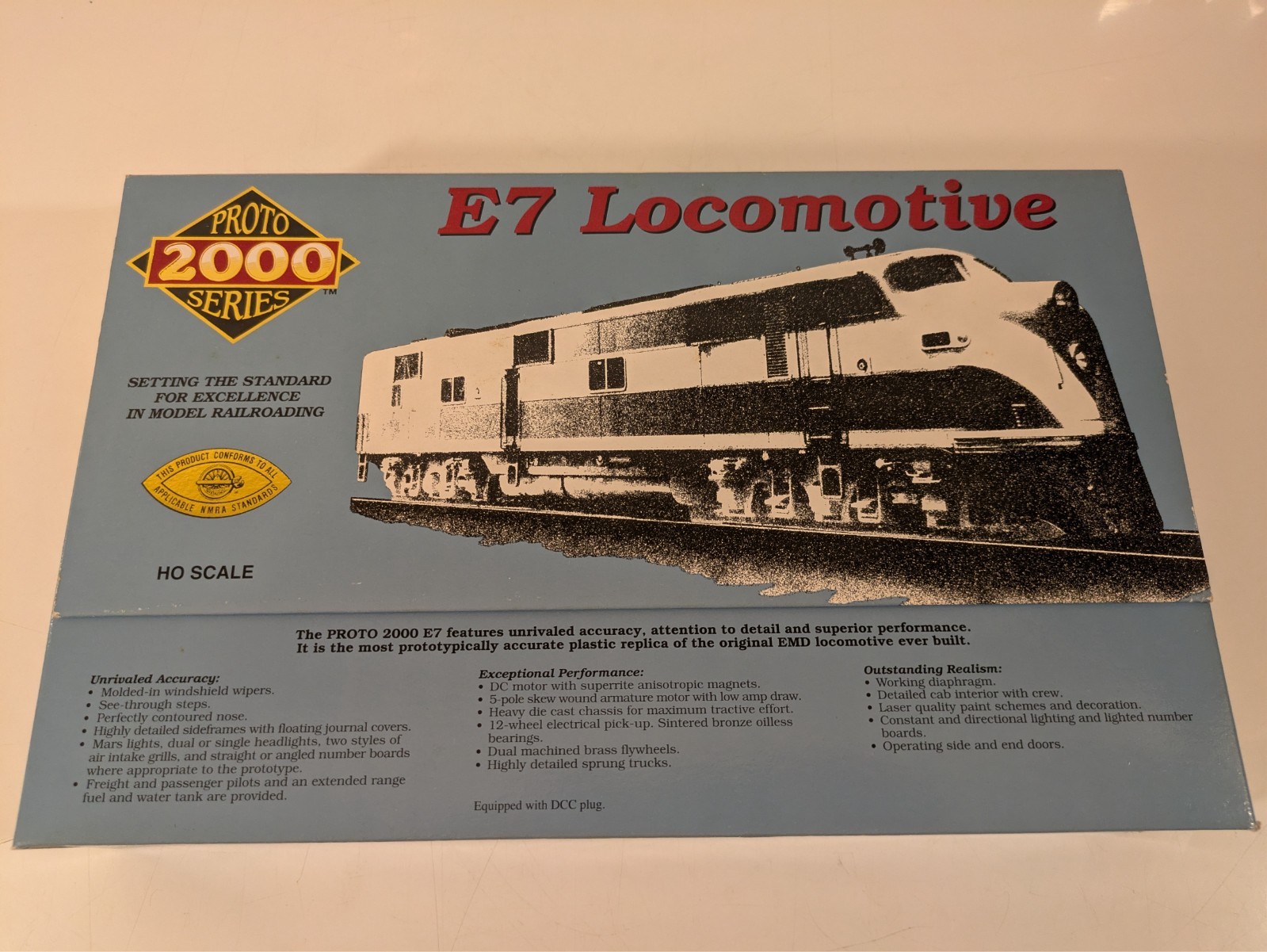 HO EMD E7 Southern #2907 DCC Ready NIB NOS # 23074