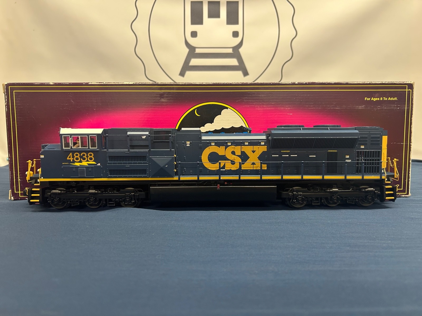 Mth CSX #4838 SD70ACe Non-Powered Diesel Engine 20-2621-3