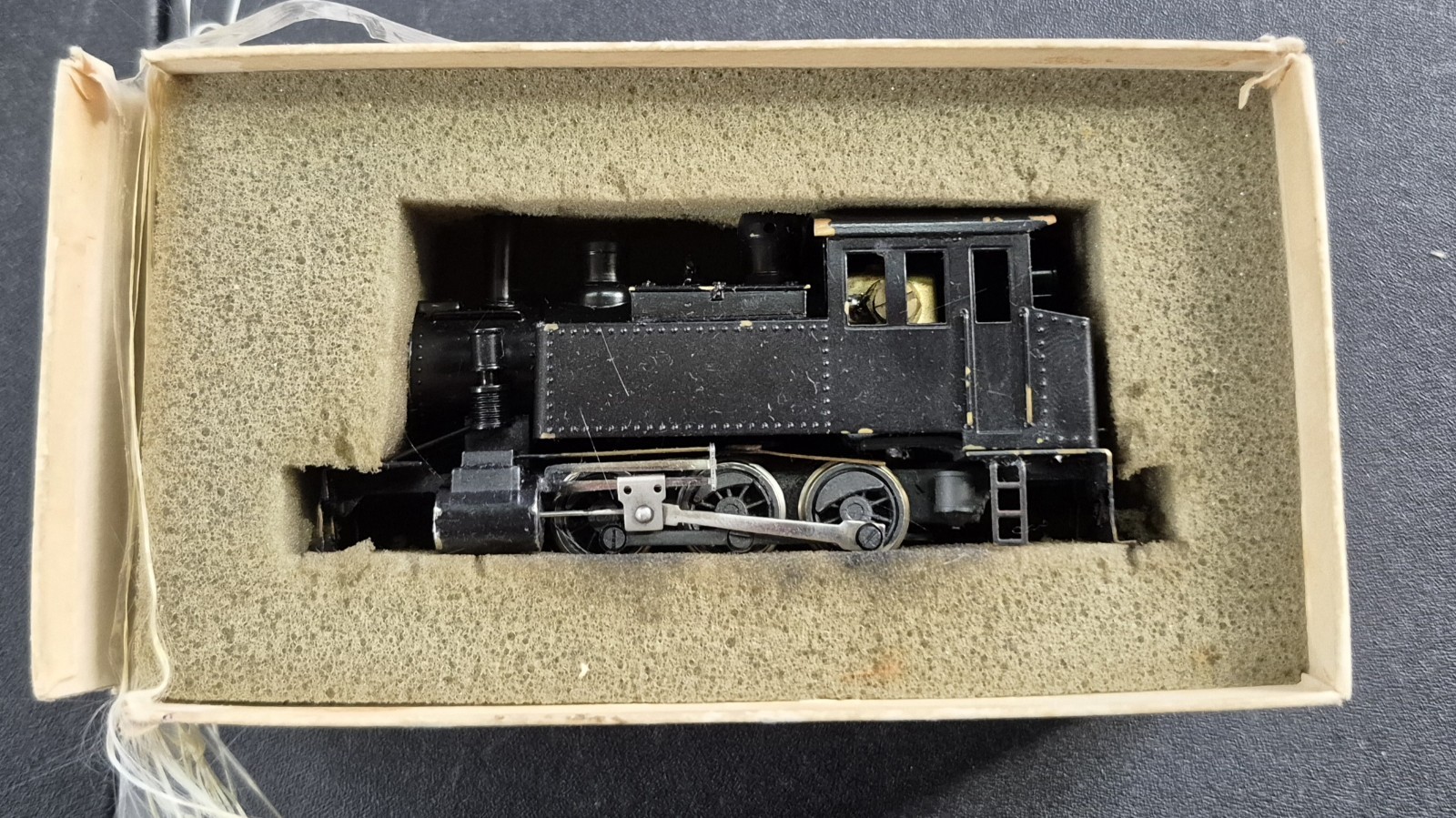 SIDE TANK LOCOMOTIVE 0-6-0 HO KEN KIDDER BRASS VINTAGE Used