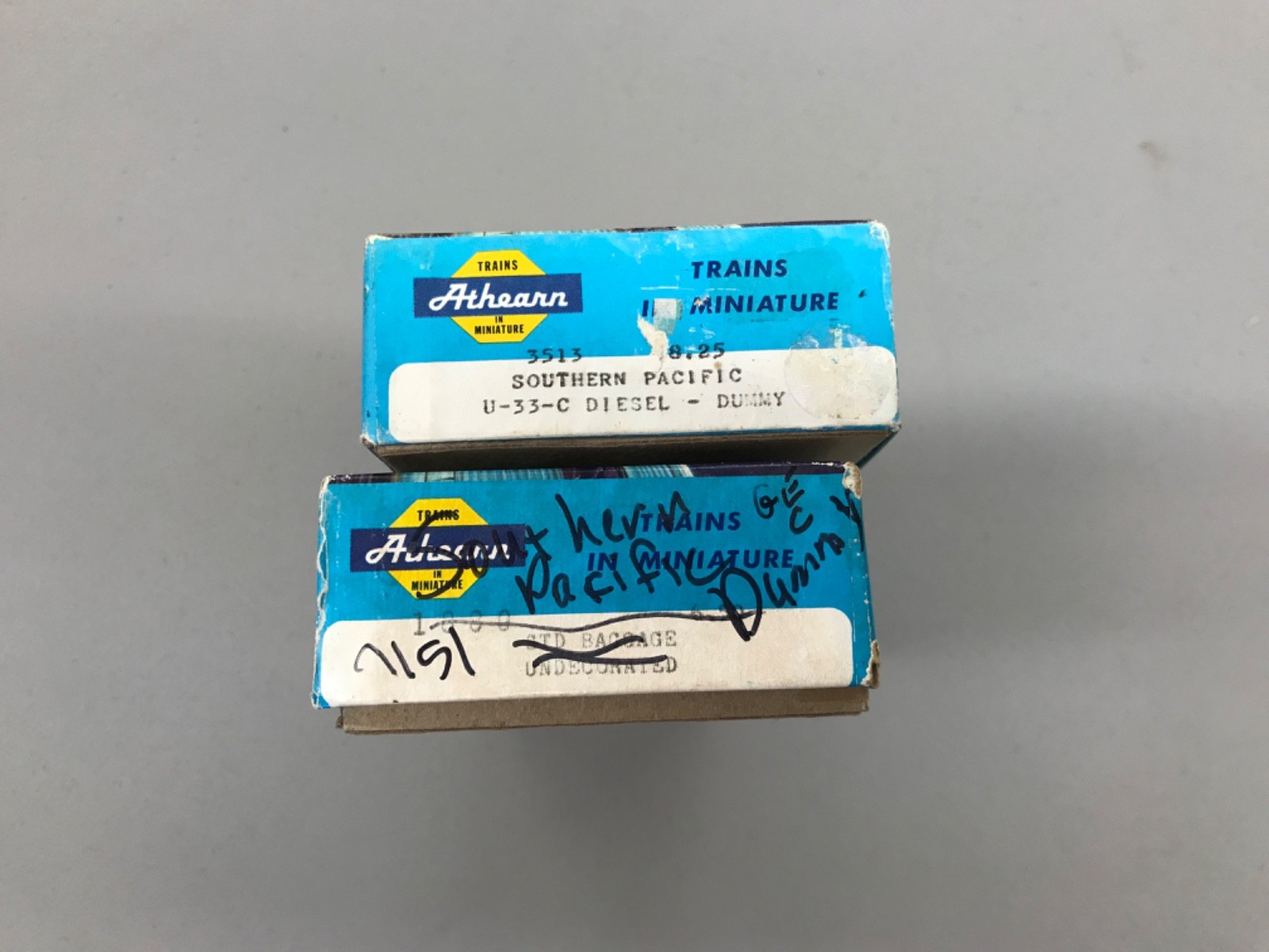 Athearn Ho Scale Southern Pacific U33C Dummy Locos For Parts Or Restore READ