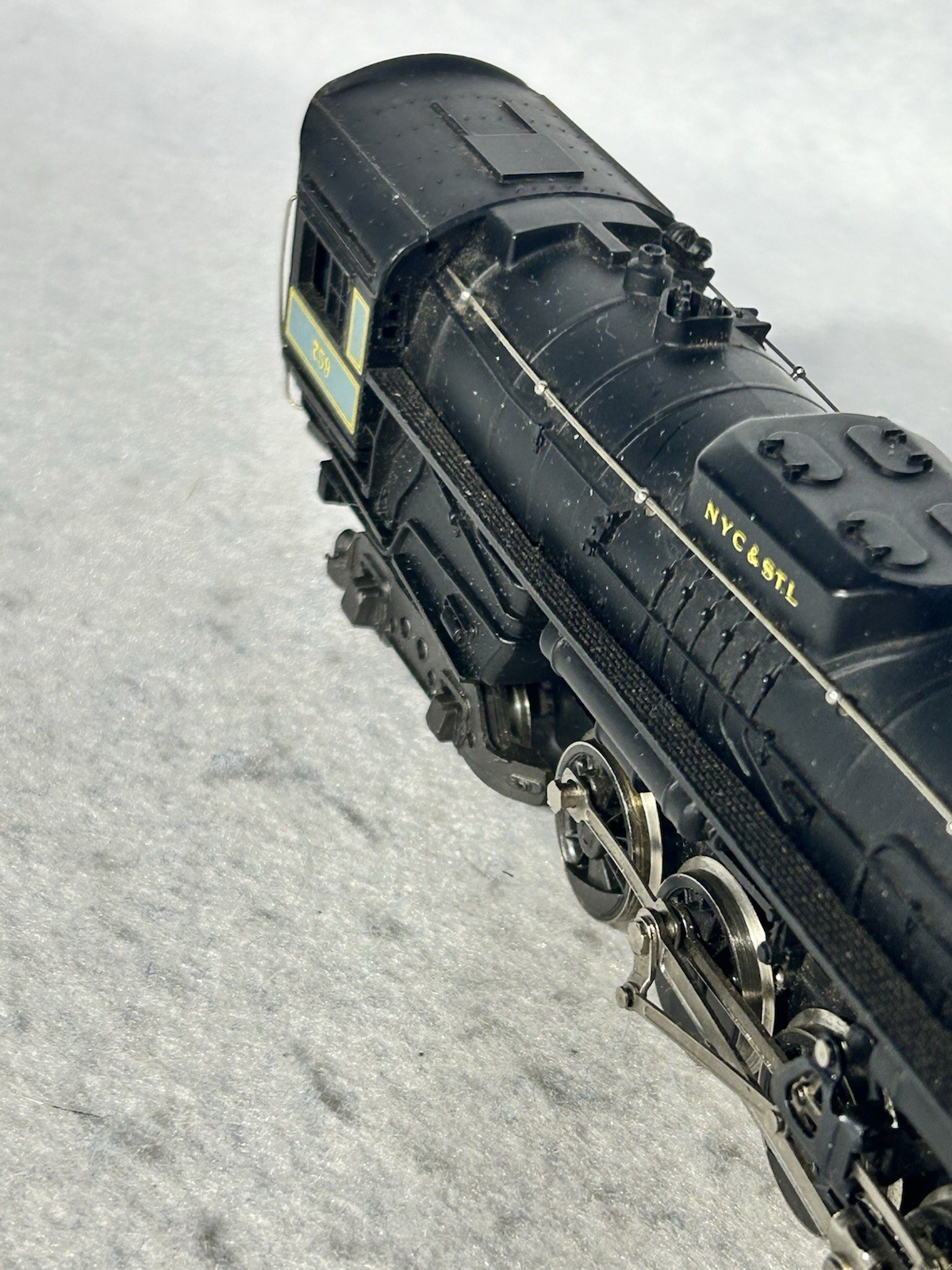 Beautiful Rivarossi NYC/StL RR 2-8-4 Berkshire Loco HO (Ex Box/Front Steps/Bell)